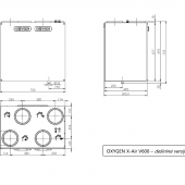 Oxygen X-Air V600 rekuperatorius 1