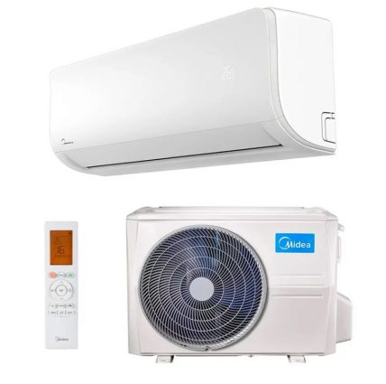 Midea sieninis šilumos siurblys XTREME HEAT MSAGBU-12HRFN8-QRD1GW(GA)H + MOX201-12HFN8-QRD6GW 3,5/3,8 kW